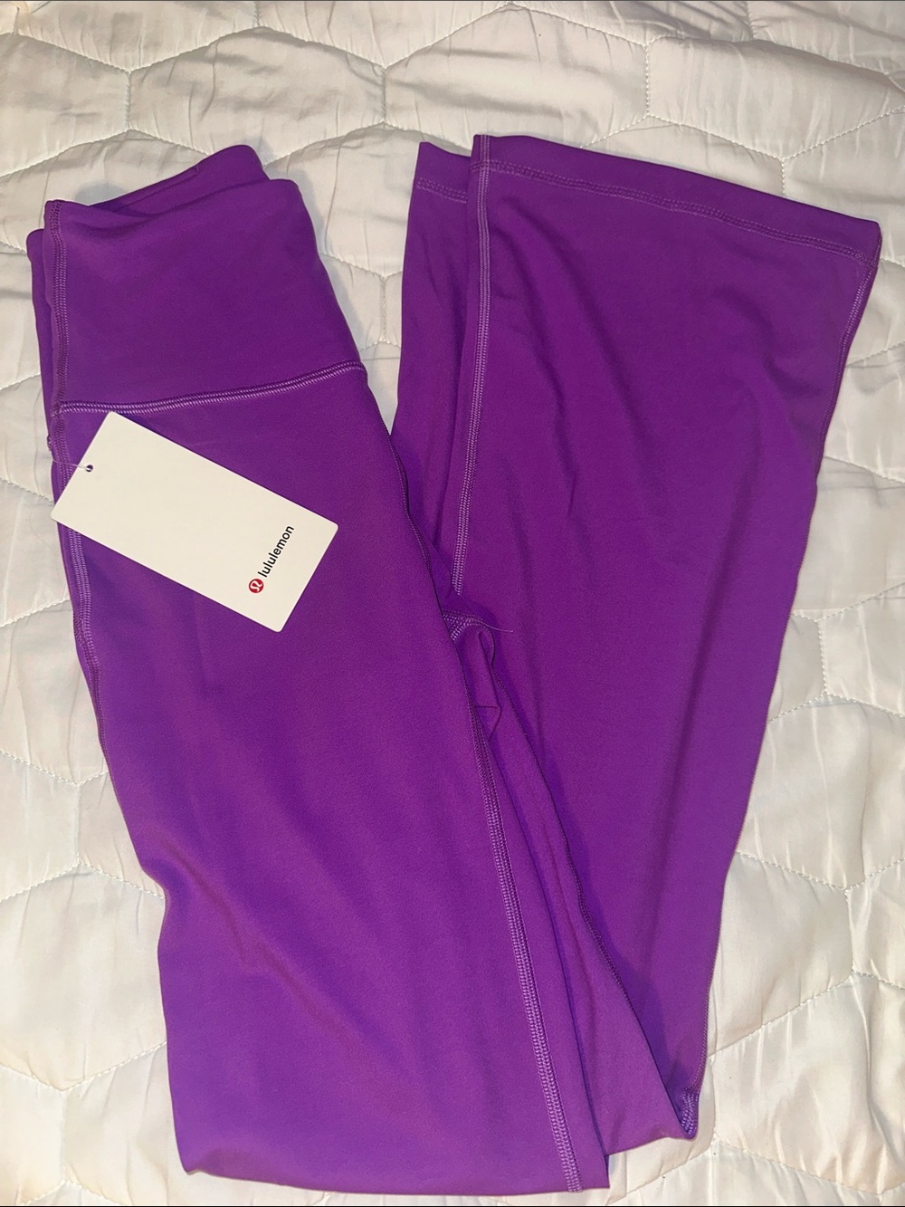 lululemon vibrant purple groove pants
